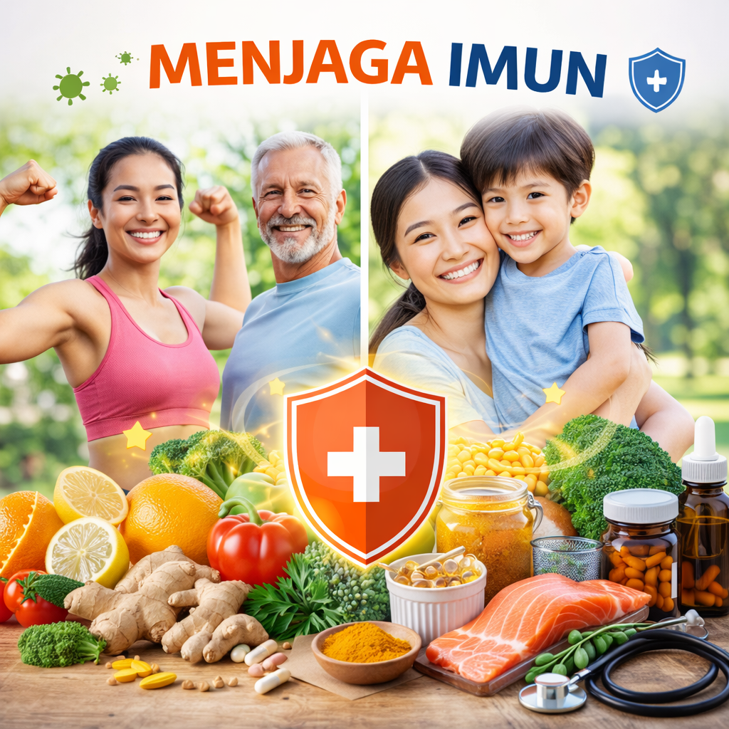 7 Cara Menjaga Imun Tubuh Agar Tidak Mudah Sakit